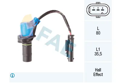 Sensor, impulso de encendido FAE 79467 Bestseller